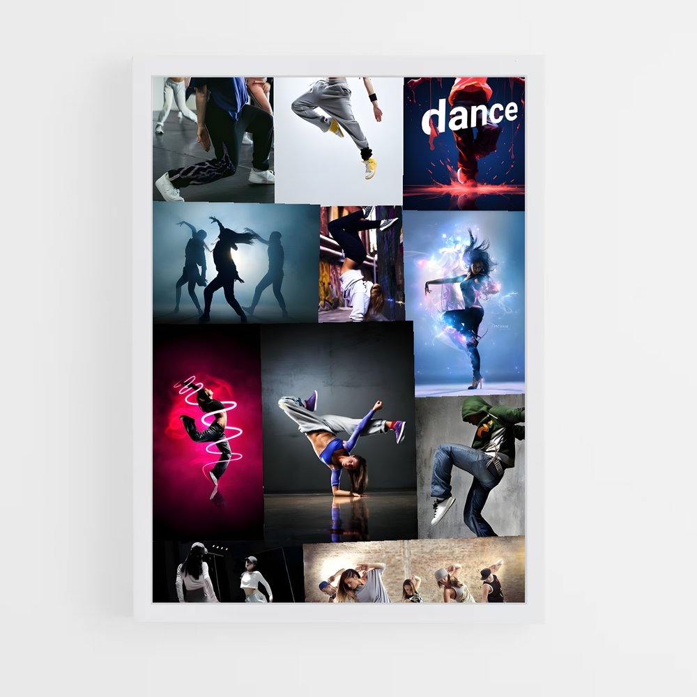 Poster Hip de hop – affiche Danse (vue 3)